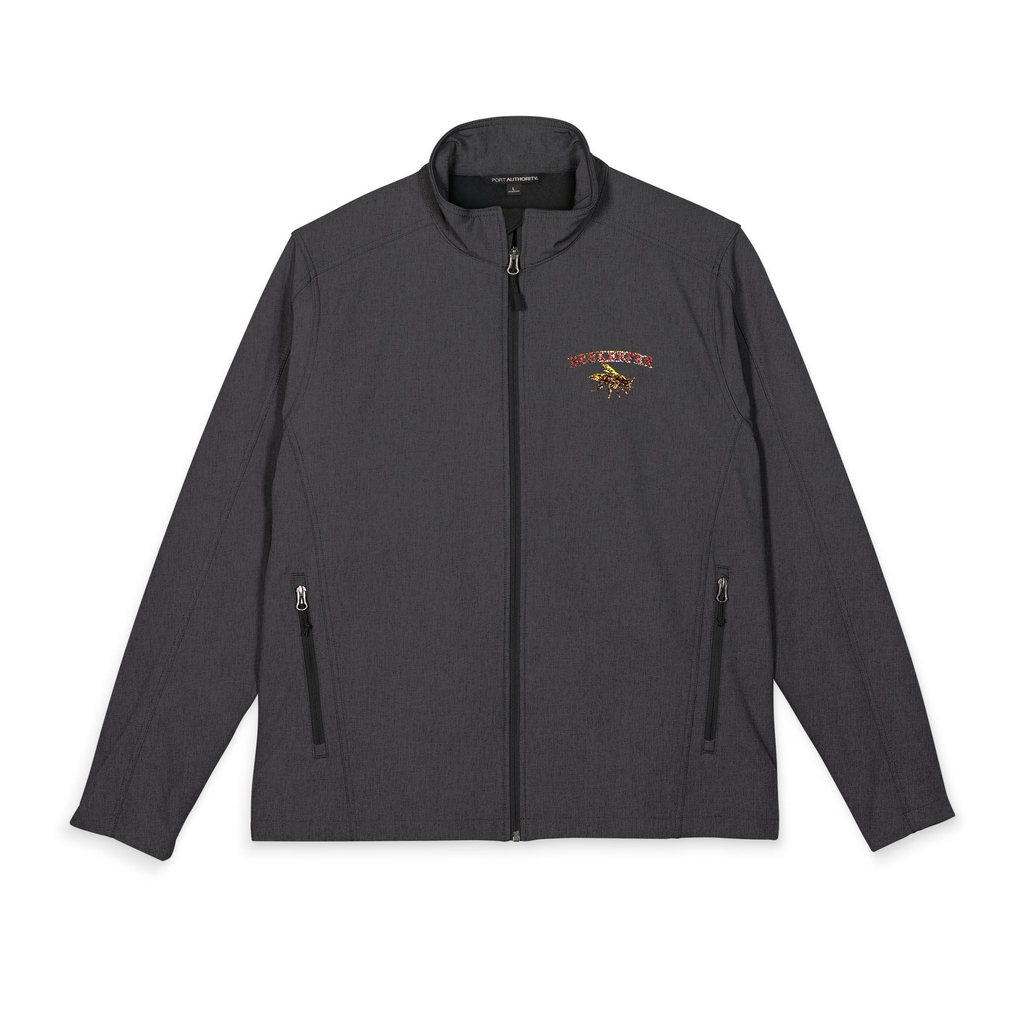 Beekeeper Men's Embroidered Soft Shell Jacket - Autumn Leaf Crest