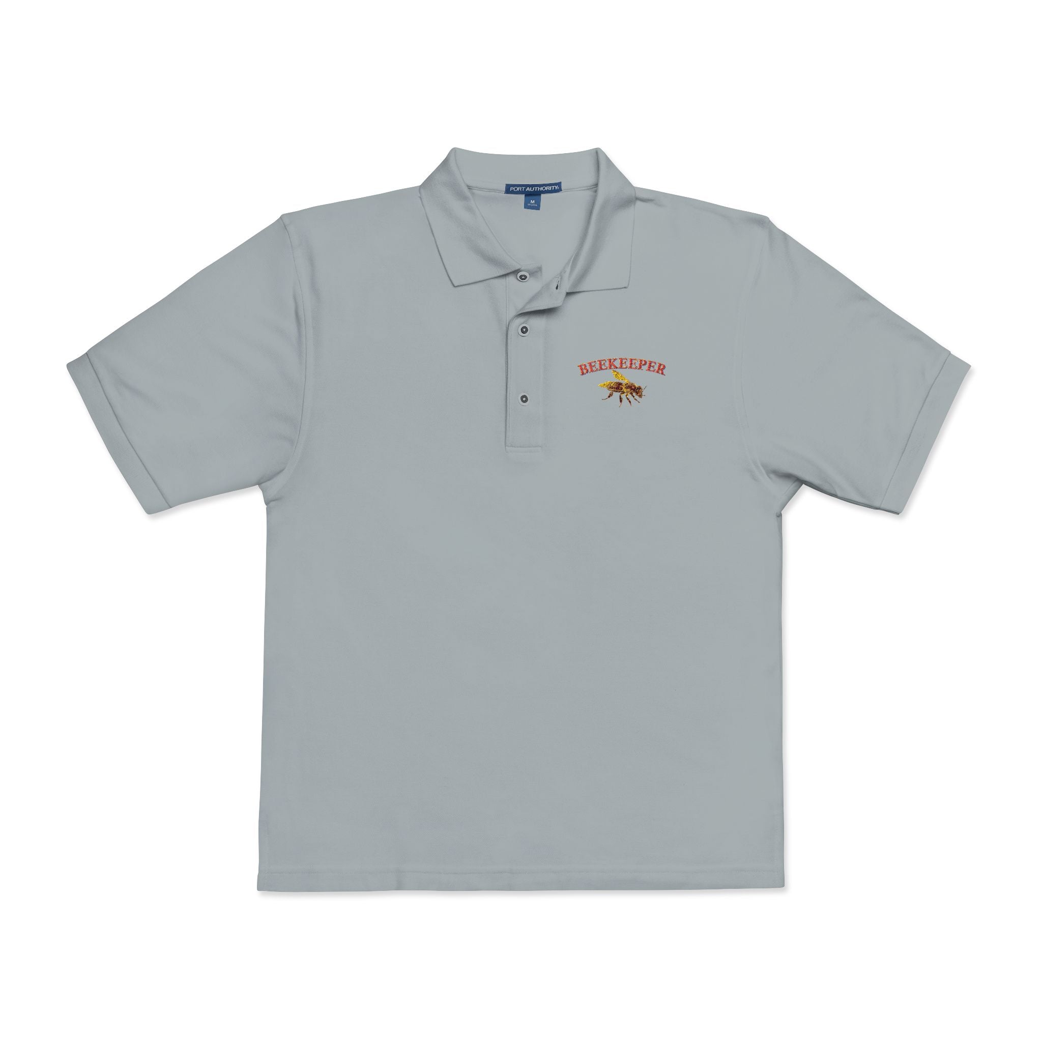 Beekeeper Embroidered Sunflower Polo Shirt