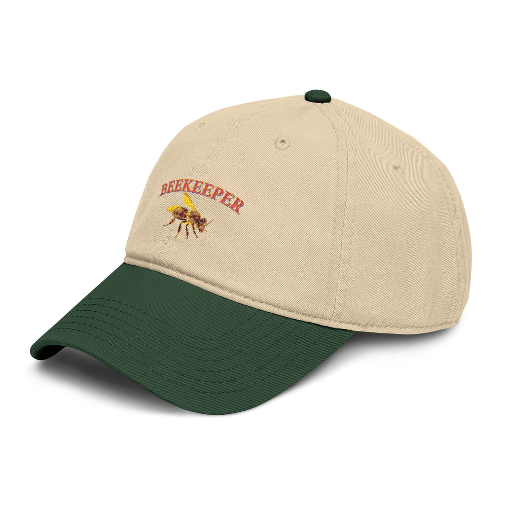 Beekeeper Embroidered Washed Baseball Cap