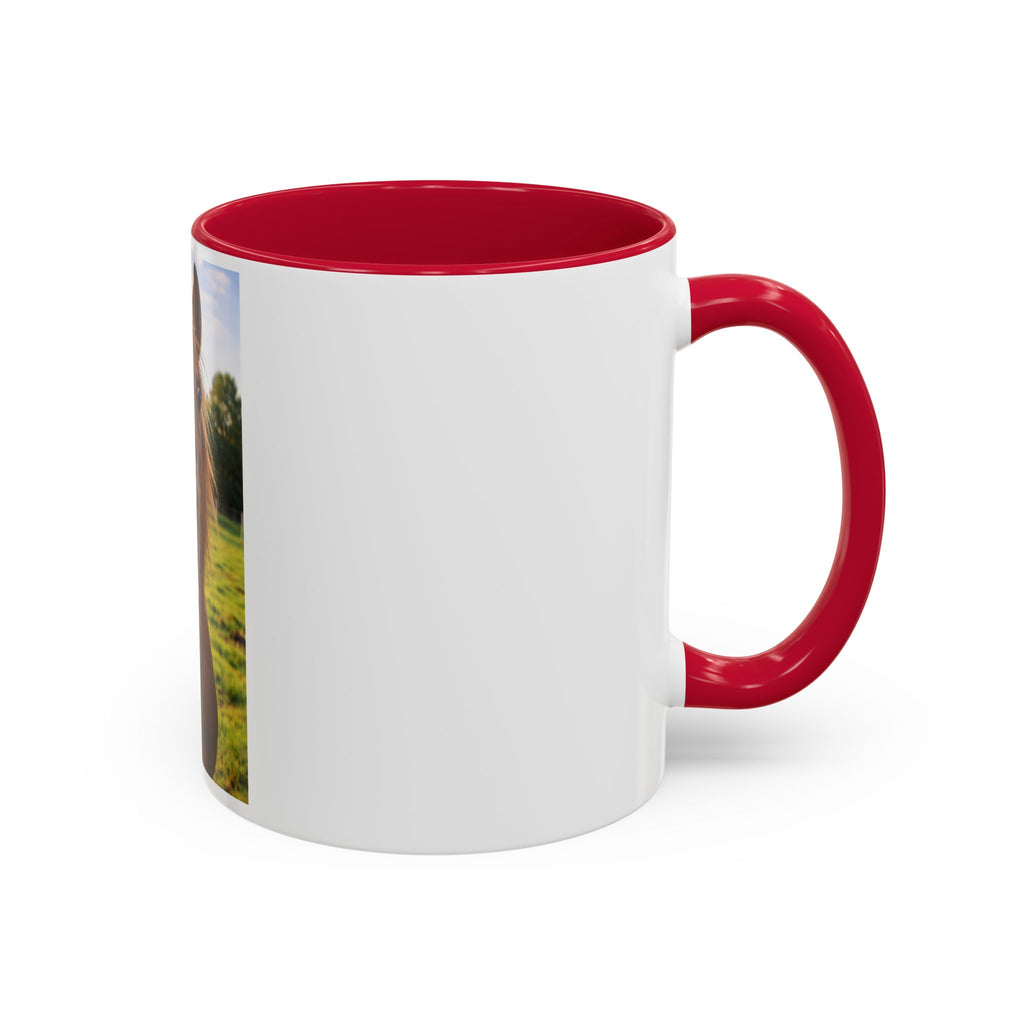 Funny Smiling Horse Coffee Mug – Cute Farm Animal 11oz/15oz Gift