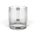 Engraved Glass Coffee Mug — 12.25 oz Clear Coffee Cup with Scenic Hilltop Haven Design