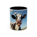 Cow Coffee Mug — Cute Cow Photo Ceramic Mug (11oz & 15oz)
