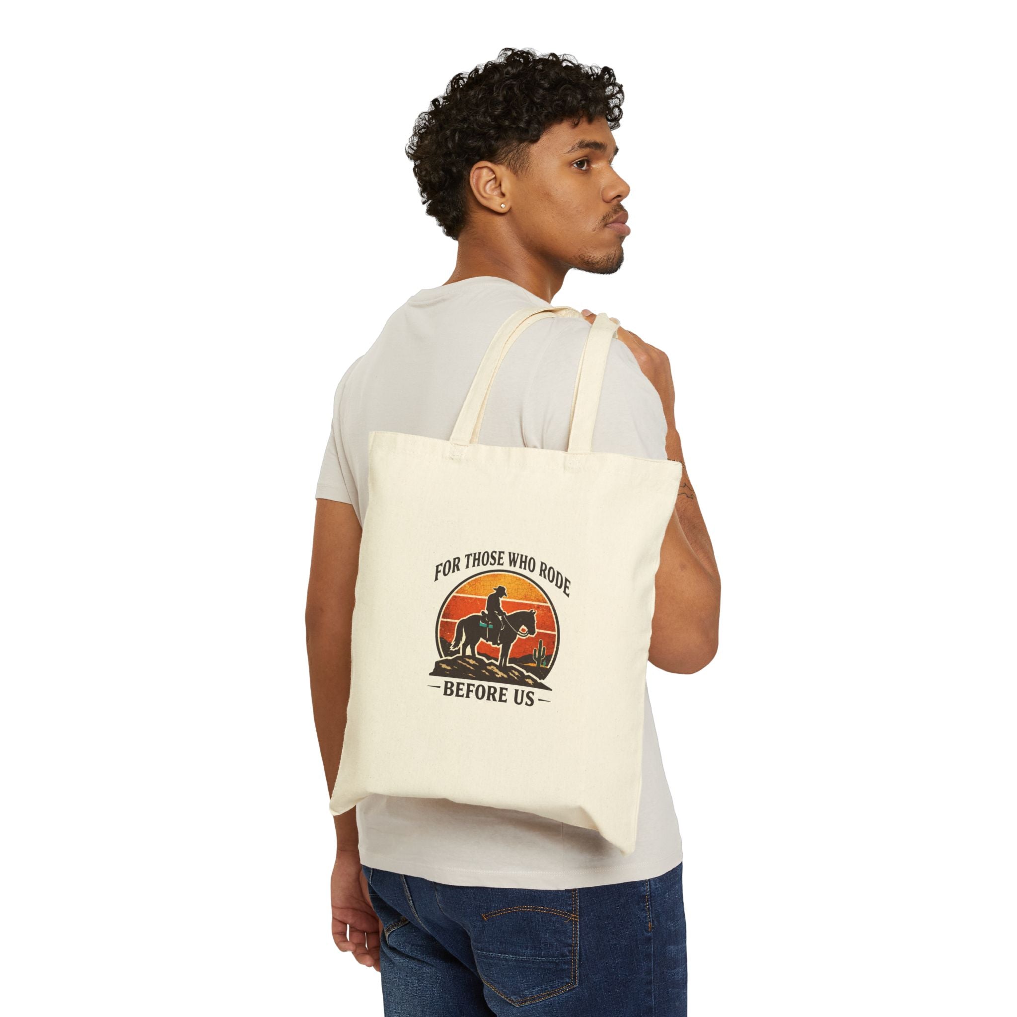For Those Who Rode Before Us Tote | Western Americana, Vintage Cowboy