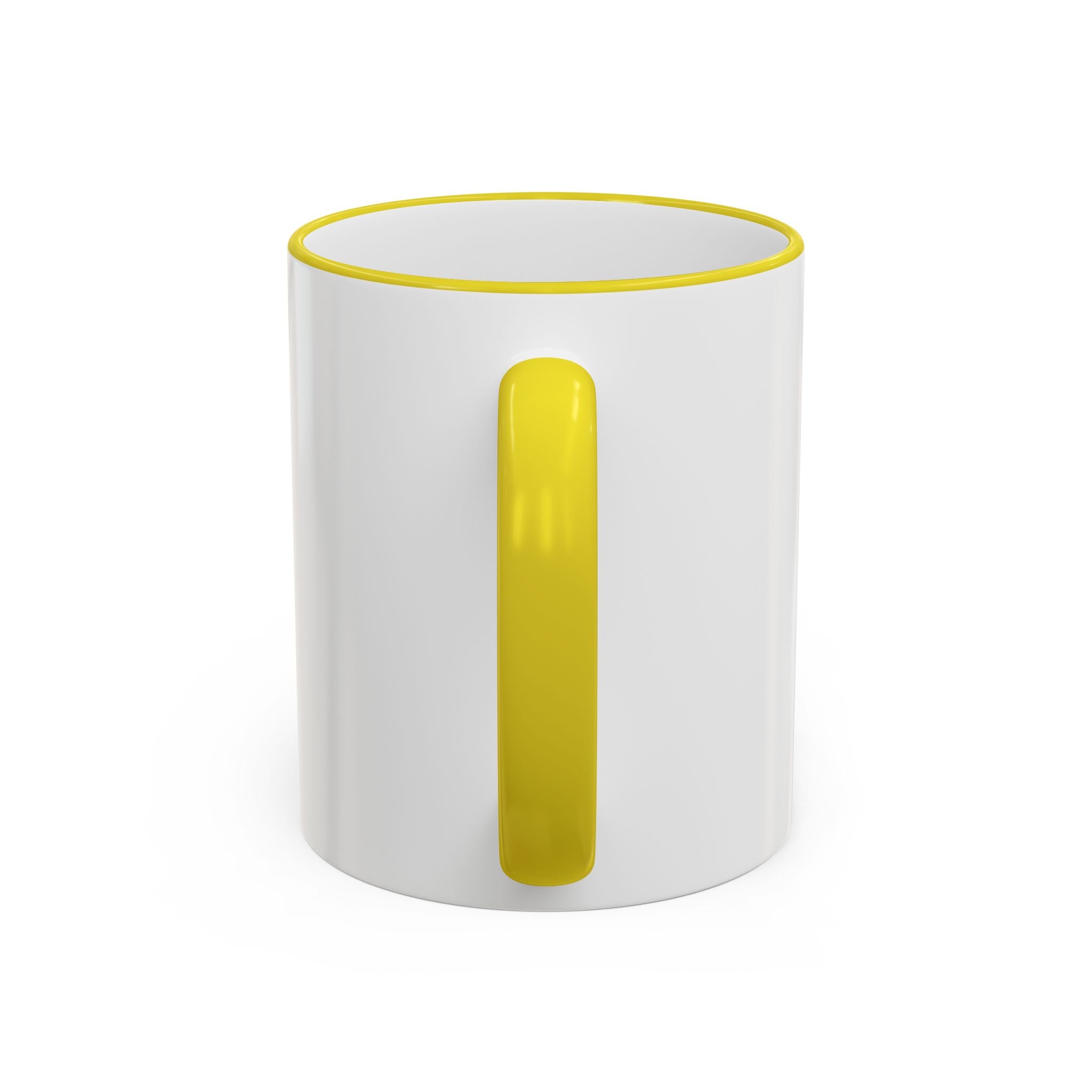 Have a Day Worth a Waggle! Bee Honey Mug — Accent Rim & Handle Coffee Cup