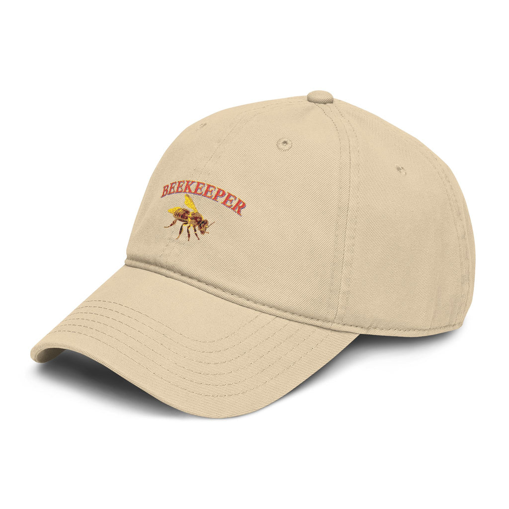 Beekeeper Embroidered Washed Baseball Cap