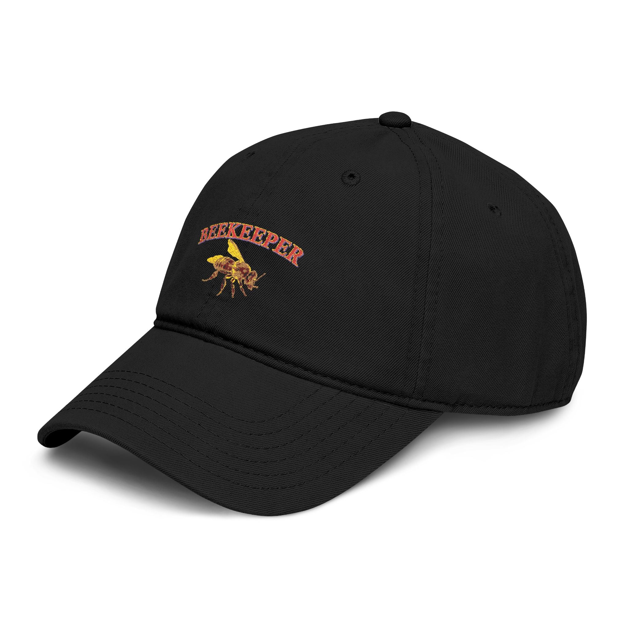 Beekeeper Embroidered Washed Baseball Cap