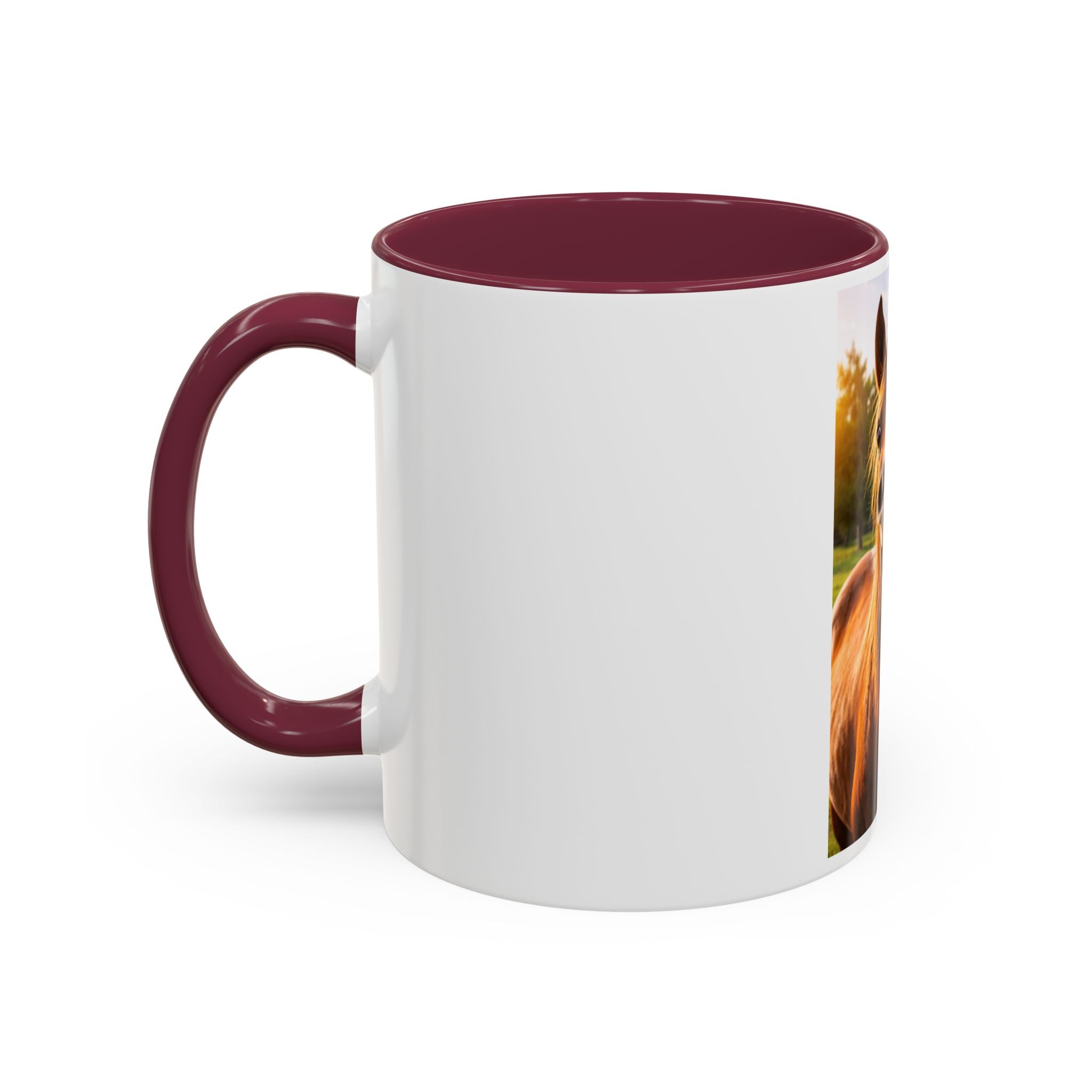Funny Smiling Horse Coffee Mug – Cute Farm Animal 11oz/15oz Gift