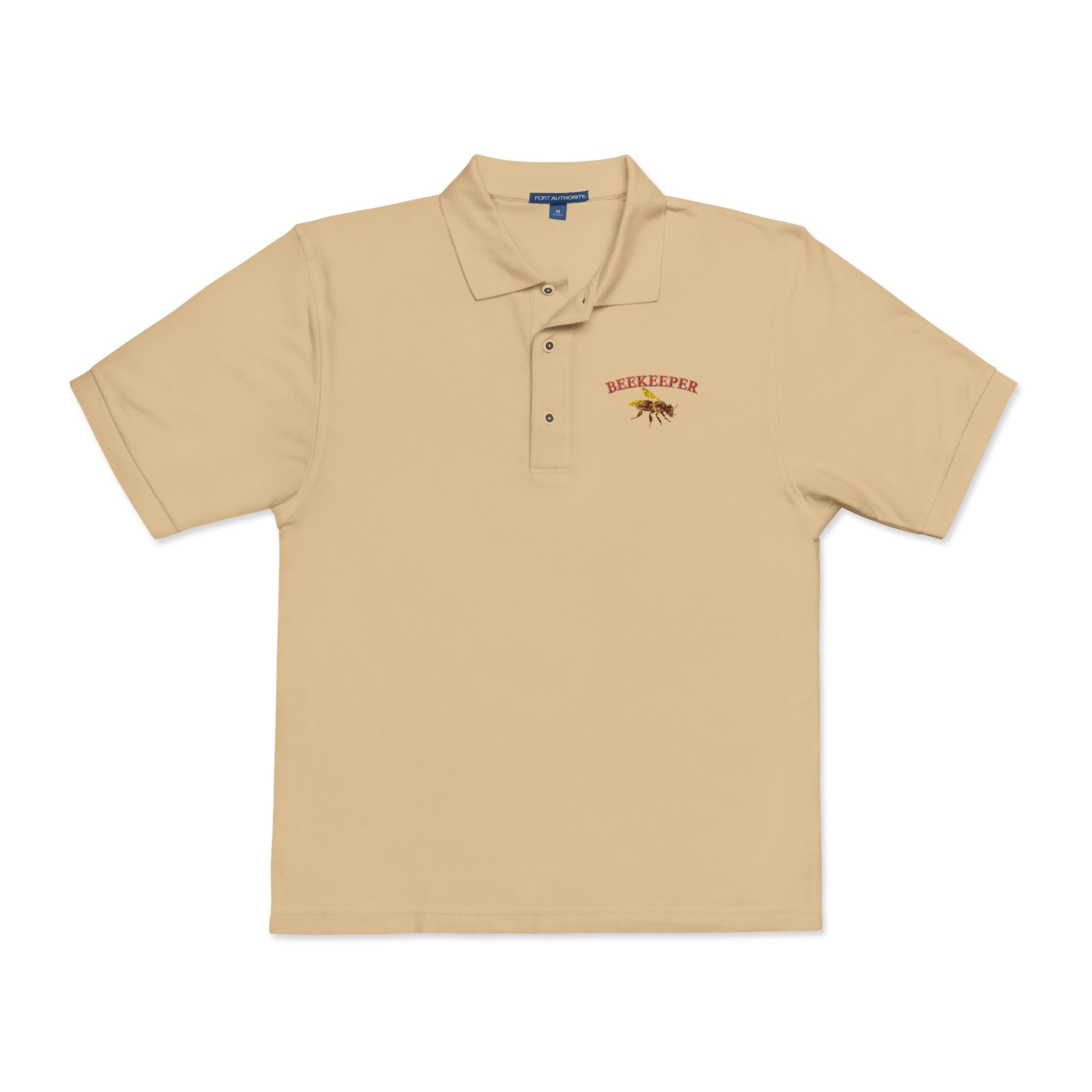 Beekeeper Embroidered Sunflower Polo Shirt