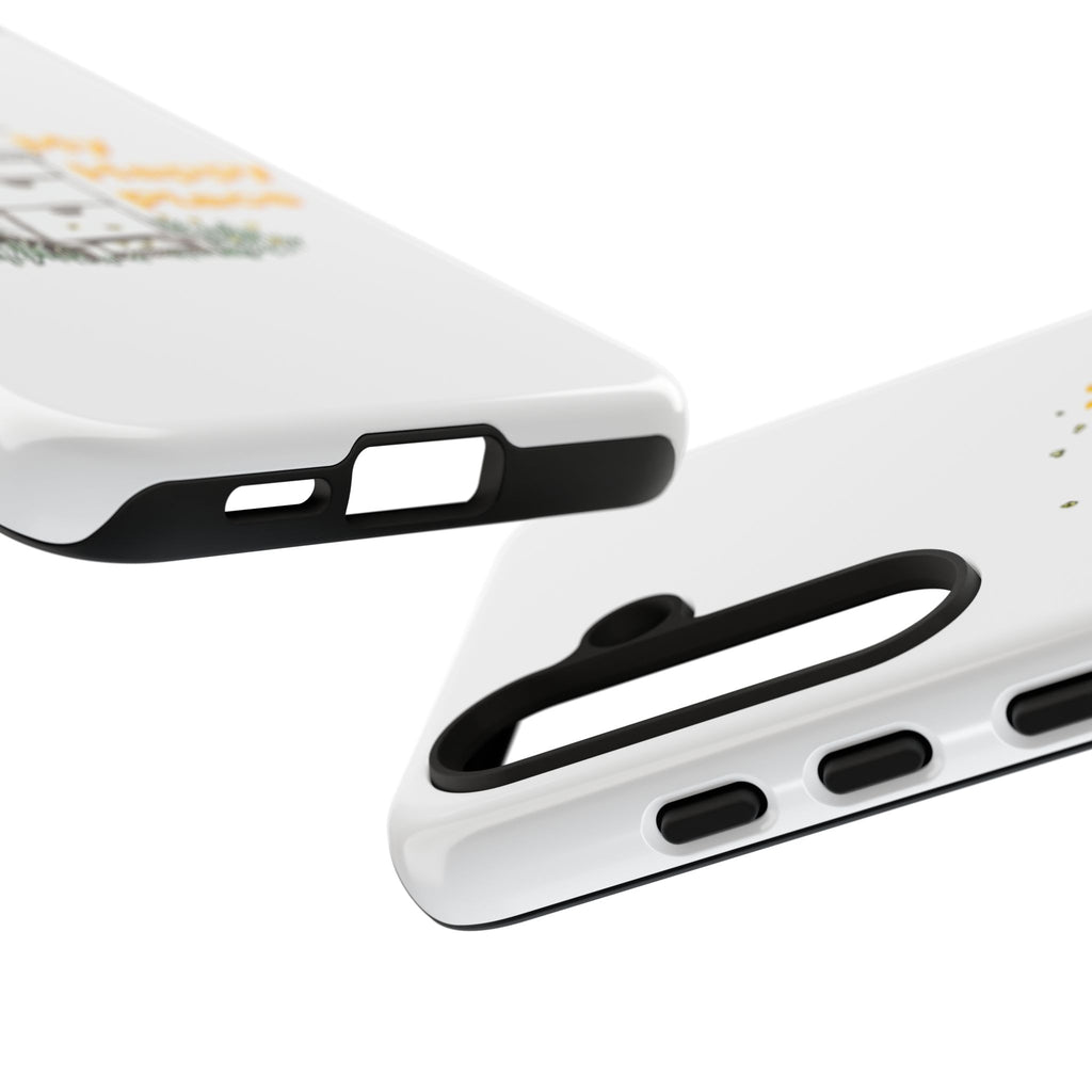 Phone Case — 'My Happy Place' Bee Hive Design Protective Cover