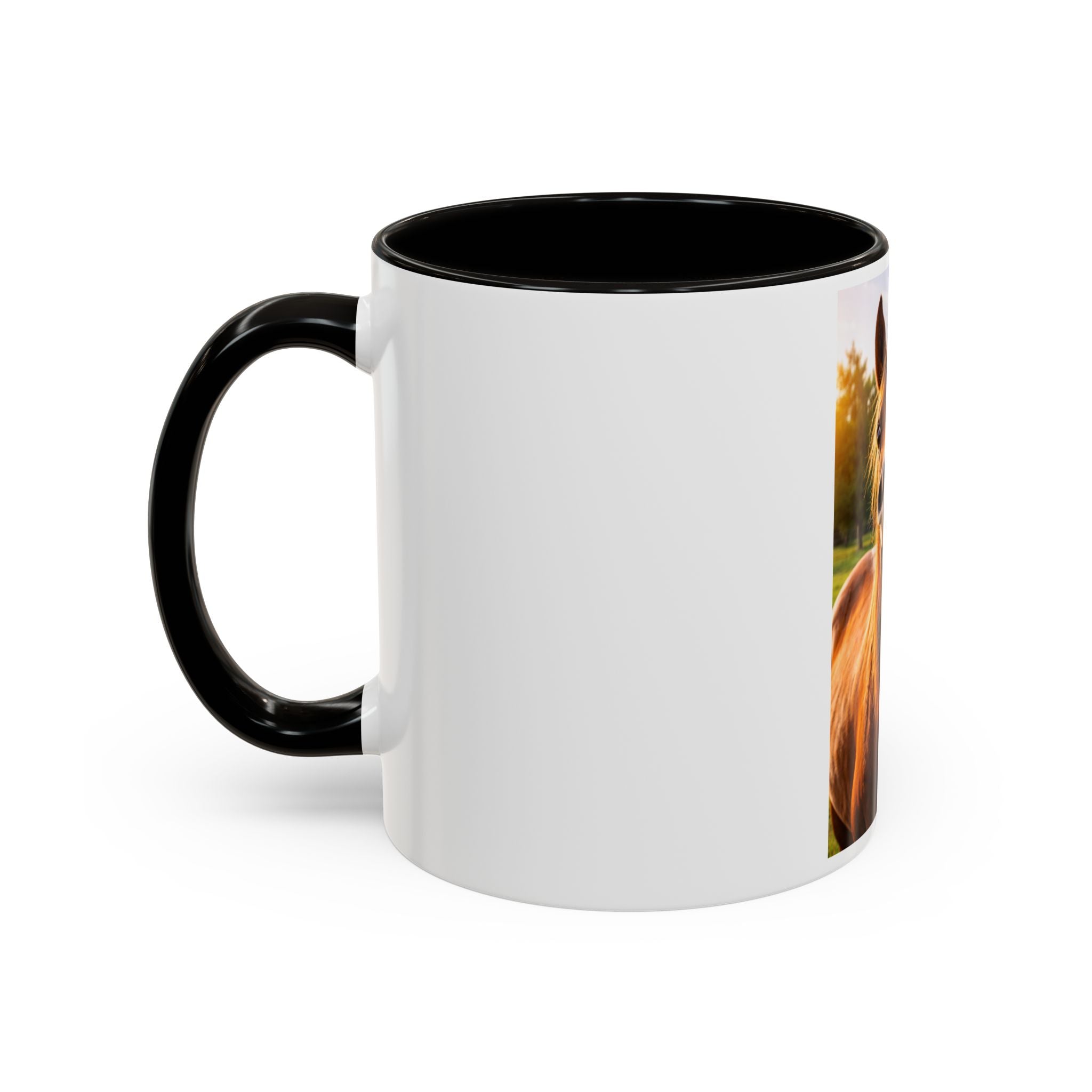 Funny Smiling Horse Coffee Mug – Cute Farm Animal 11oz/15oz Gift