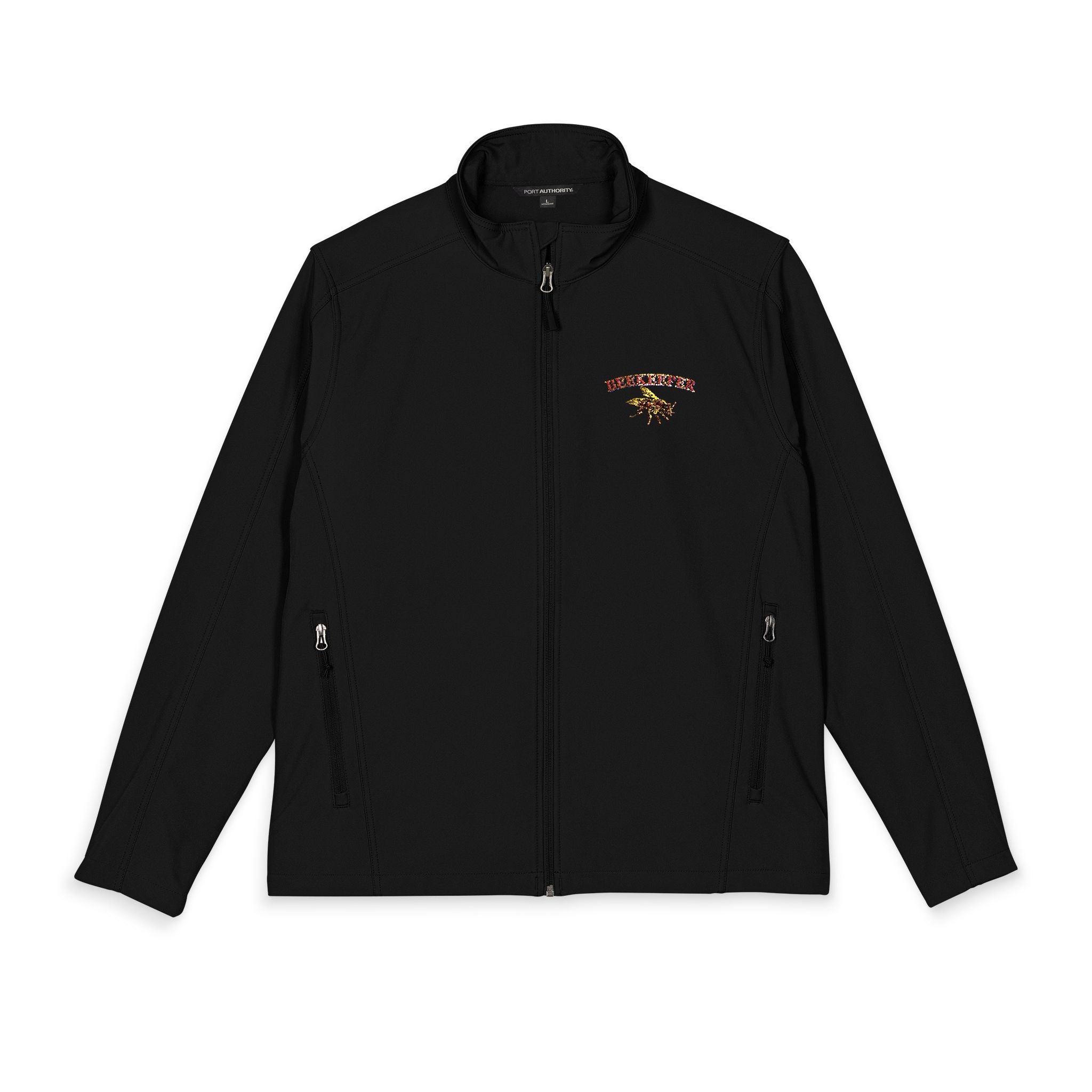 Beekeeper Men's Embroidered Soft Shell Jacket - Autumn Leaf Crest