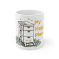 Beehive 'My Happy Place' Ceramic Mug — Beekeeper Gift