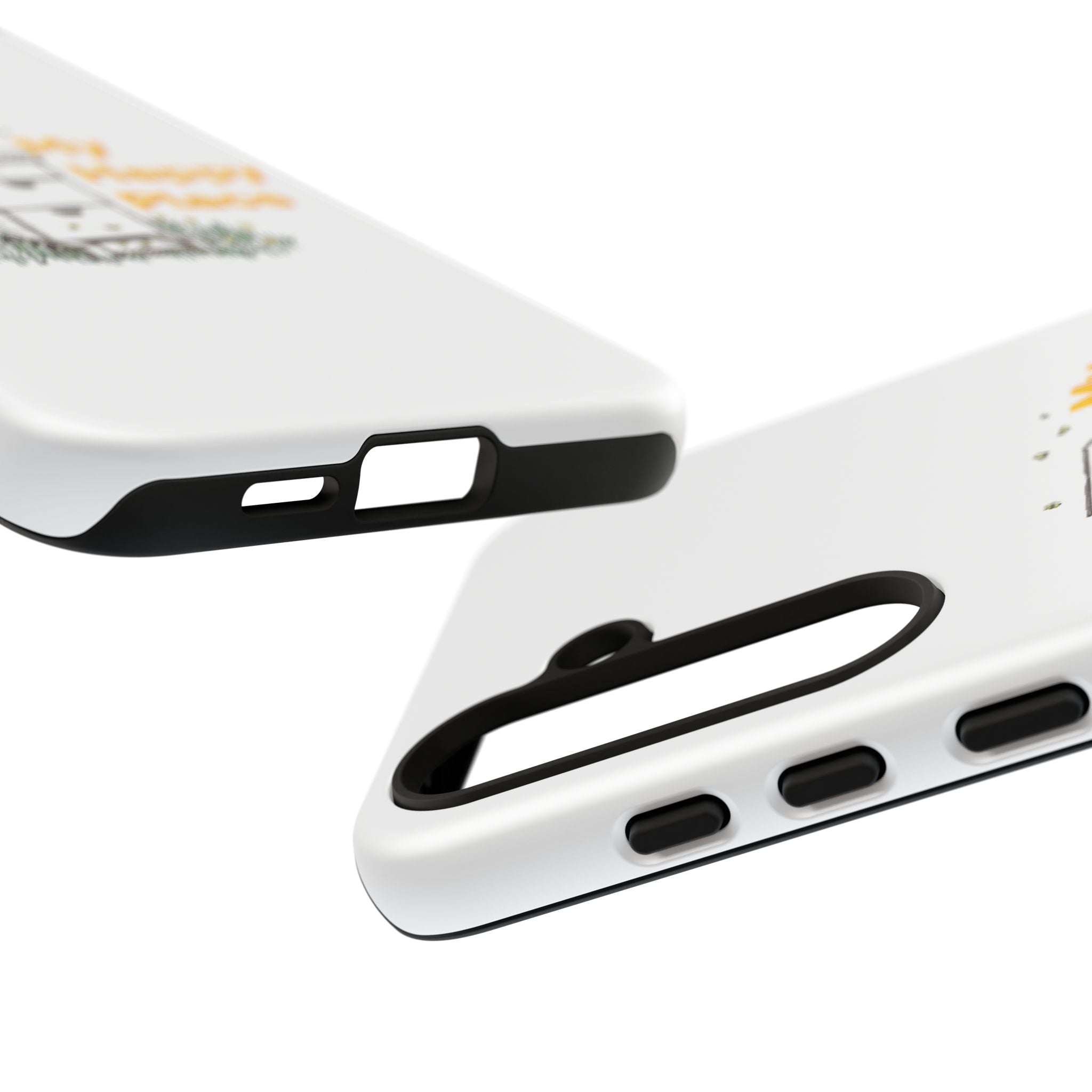 Phone Case — 'My Happy Place' Bee Hive Design Protective Cover