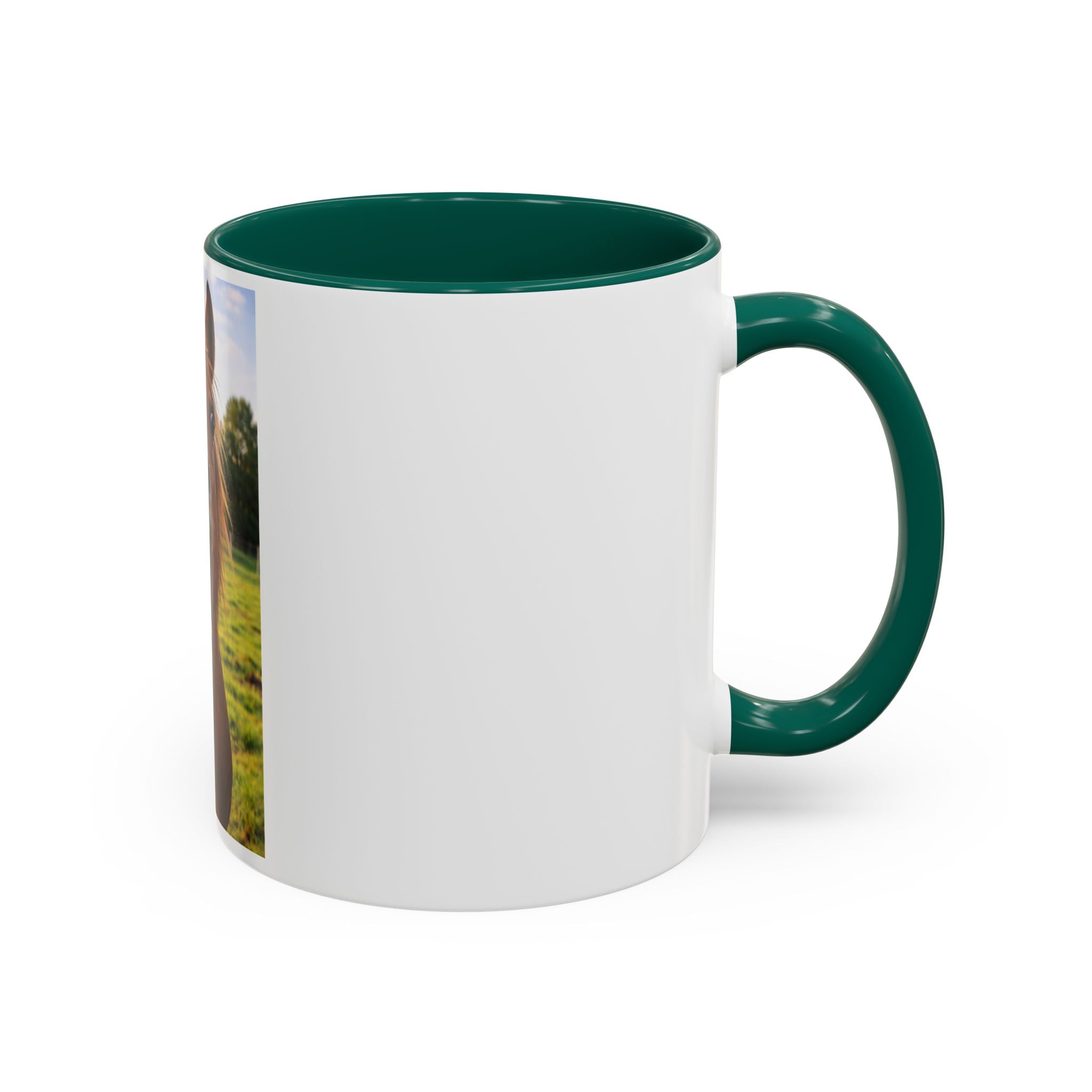 Funny Smiling Horse Coffee Mug – Cute Farm Animal 11oz/15oz Gift