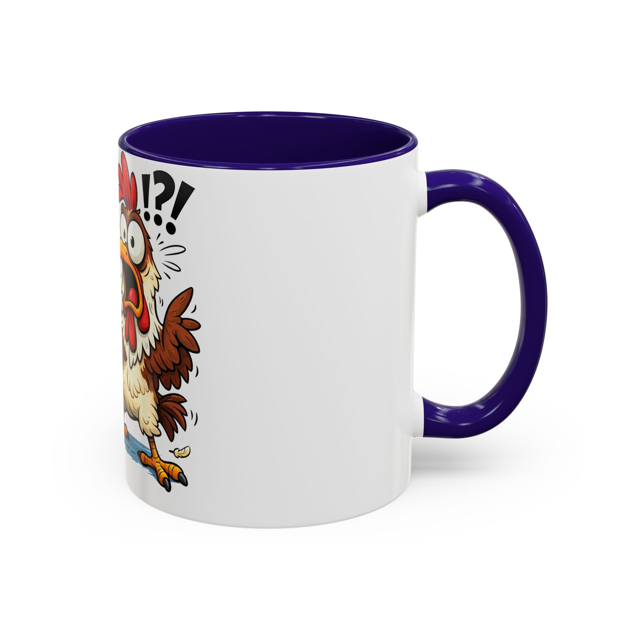What the Cluck Funny Chicken Mug (11oz/15oz)