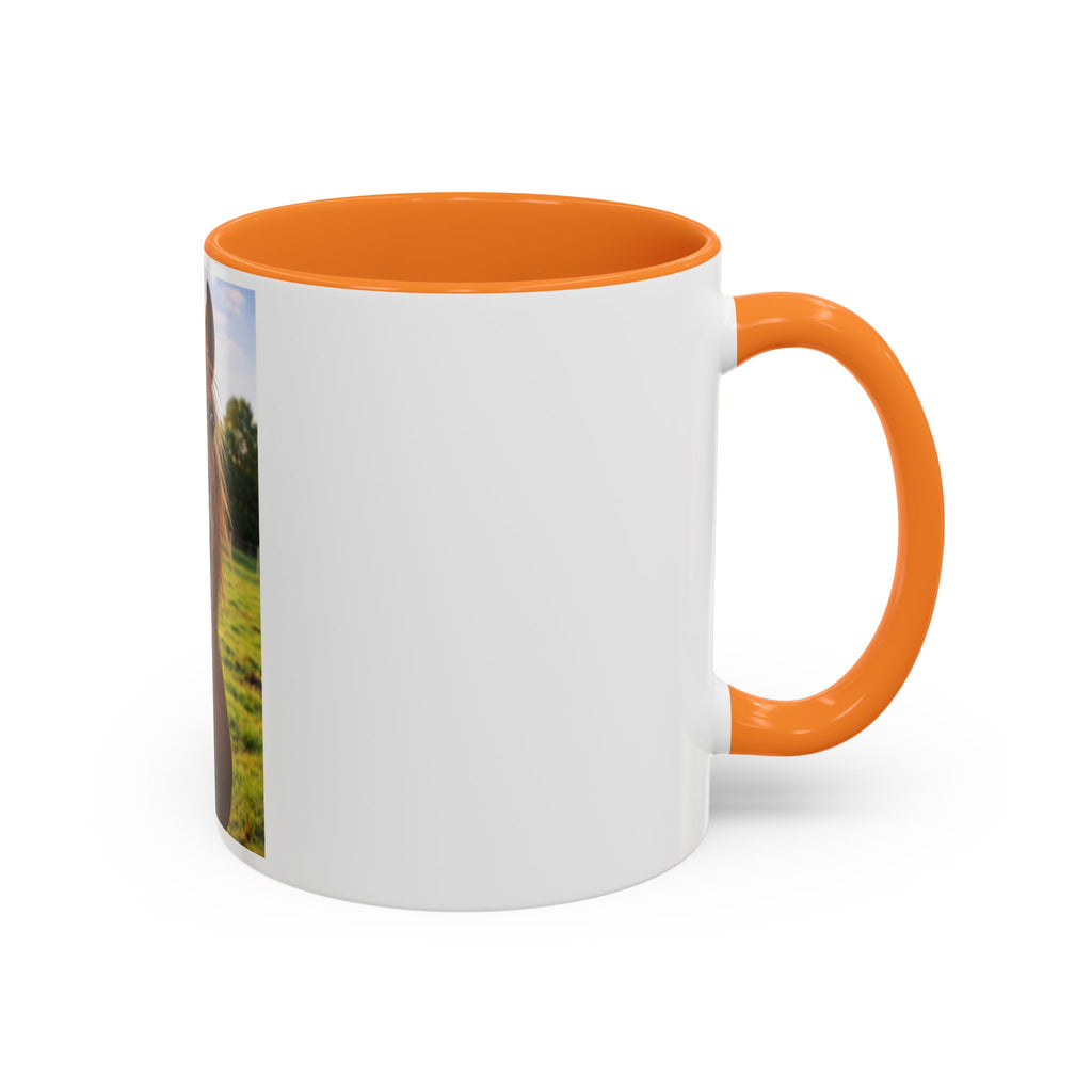 Funny Smiling Horse Coffee Mug – Cute Farm Animal 11oz/15oz Gift