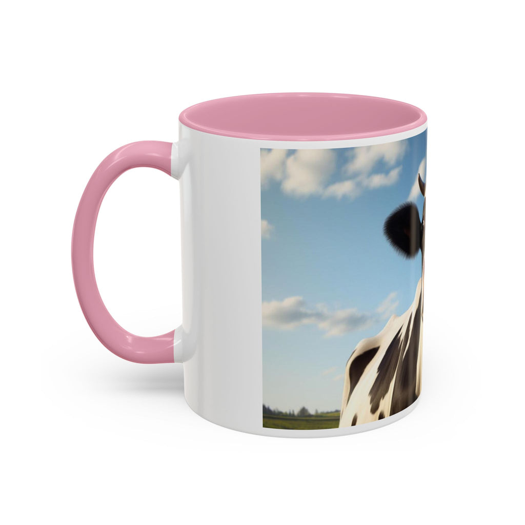 Cow Coffee Mug — Cute Cow Photo Ceramic Mug (11oz & 15oz)