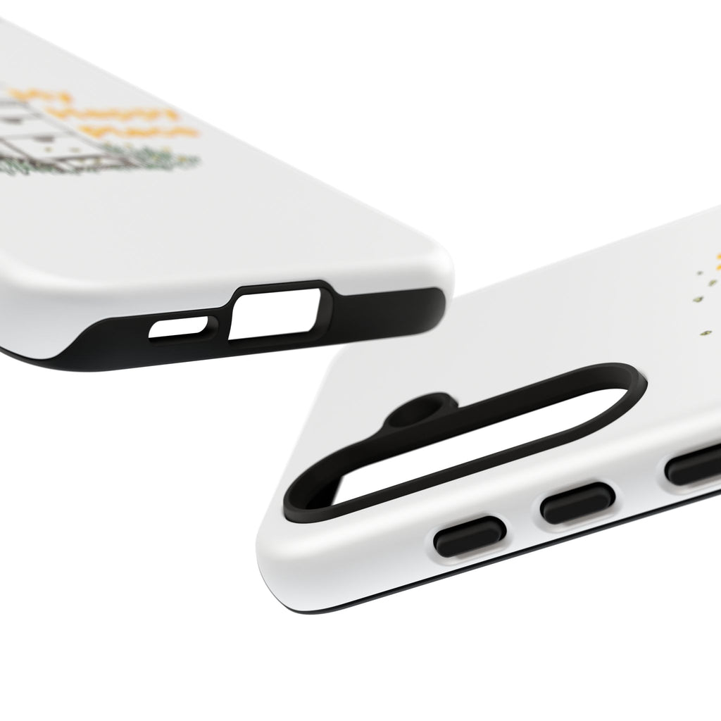 Phone Case — 'My Happy Place' Bee Hive Design Protective Cover