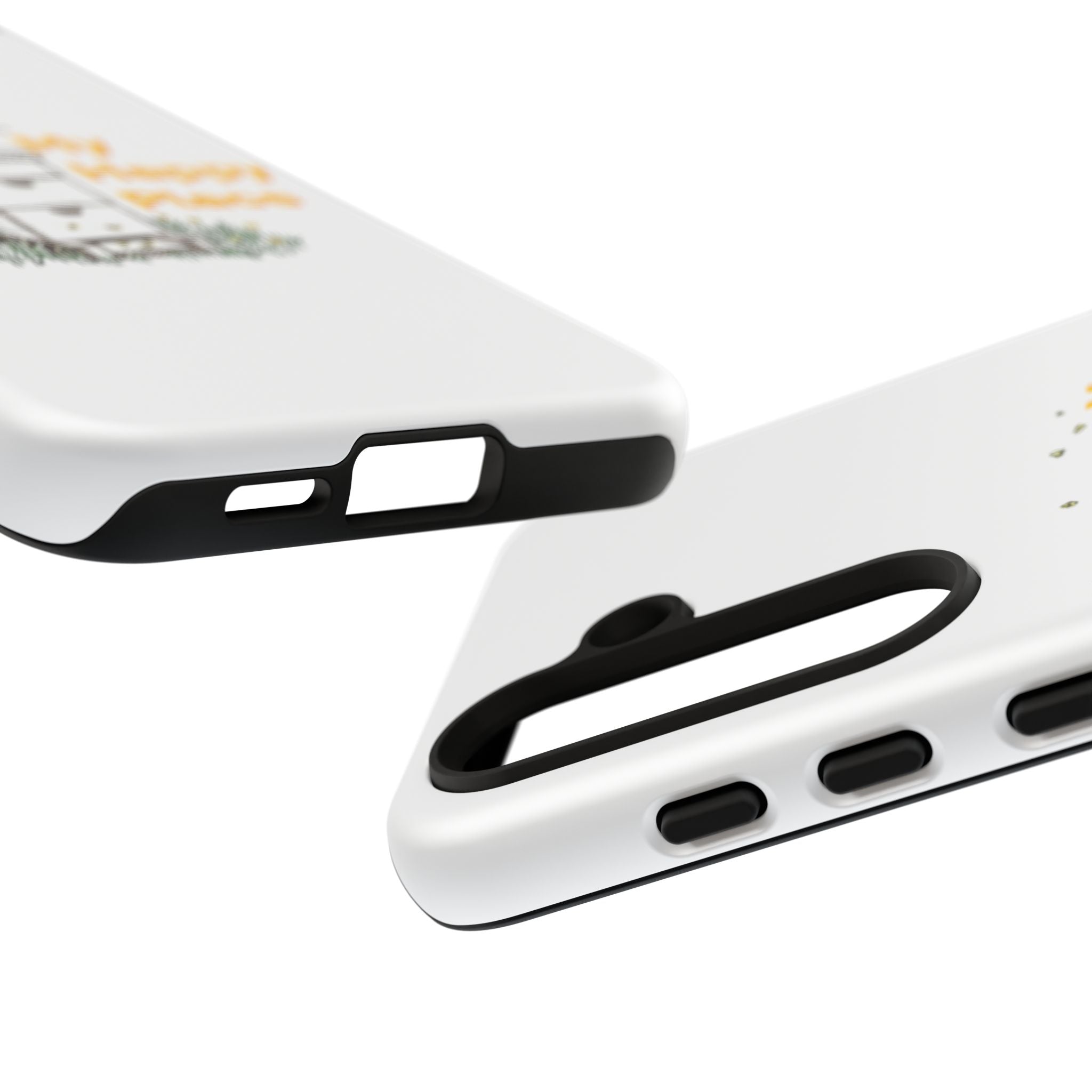 Phone Case — 'My Happy Place' Bee Hive Design Protective Cover