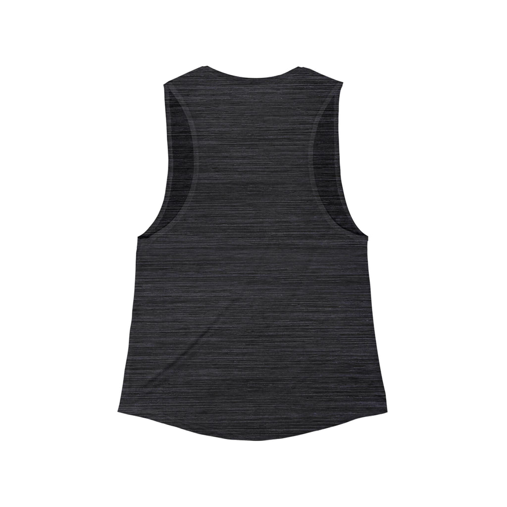 Women's Bee Graphic Muscle Tank — Gold Honeybee Scoop Tank Top