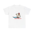 Rocket Rooster T‑Shirt — Retro Cartoon Rooster Logo Tee
