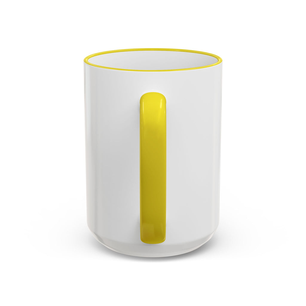 Have a Day Worth a Waggle! Bee Honey Mug — Accent Rim & Handle Coffee Cup