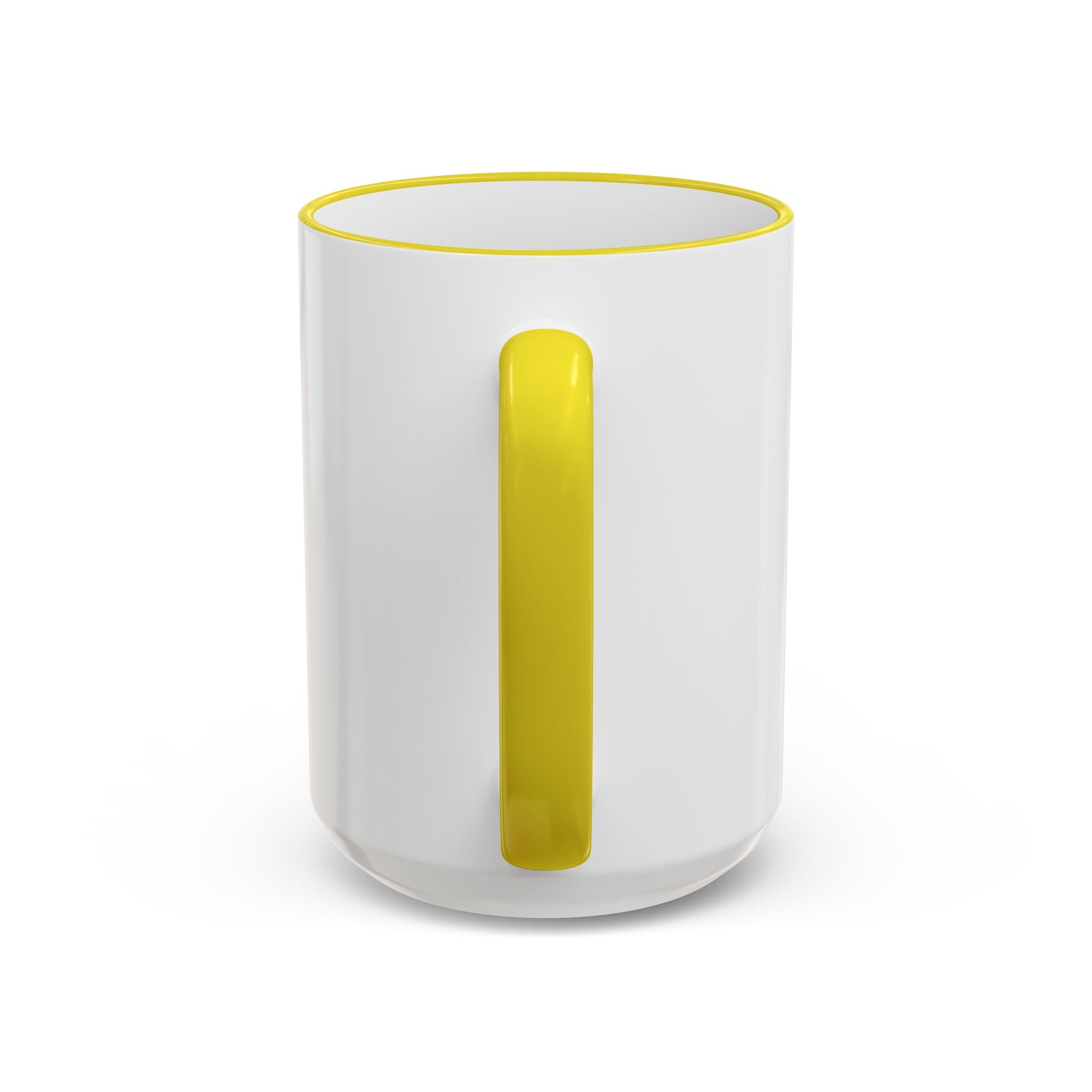 Have a Day Worth a Waggle! Bee Honey Mug — Accent Rim & Handle Coffee Cup