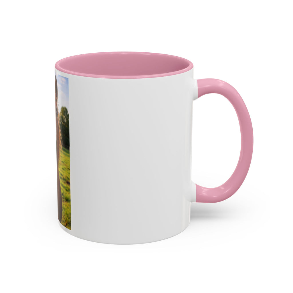 Funny Smiling Horse Coffee Mug – Cute Farm Animal 11oz/15oz Gift