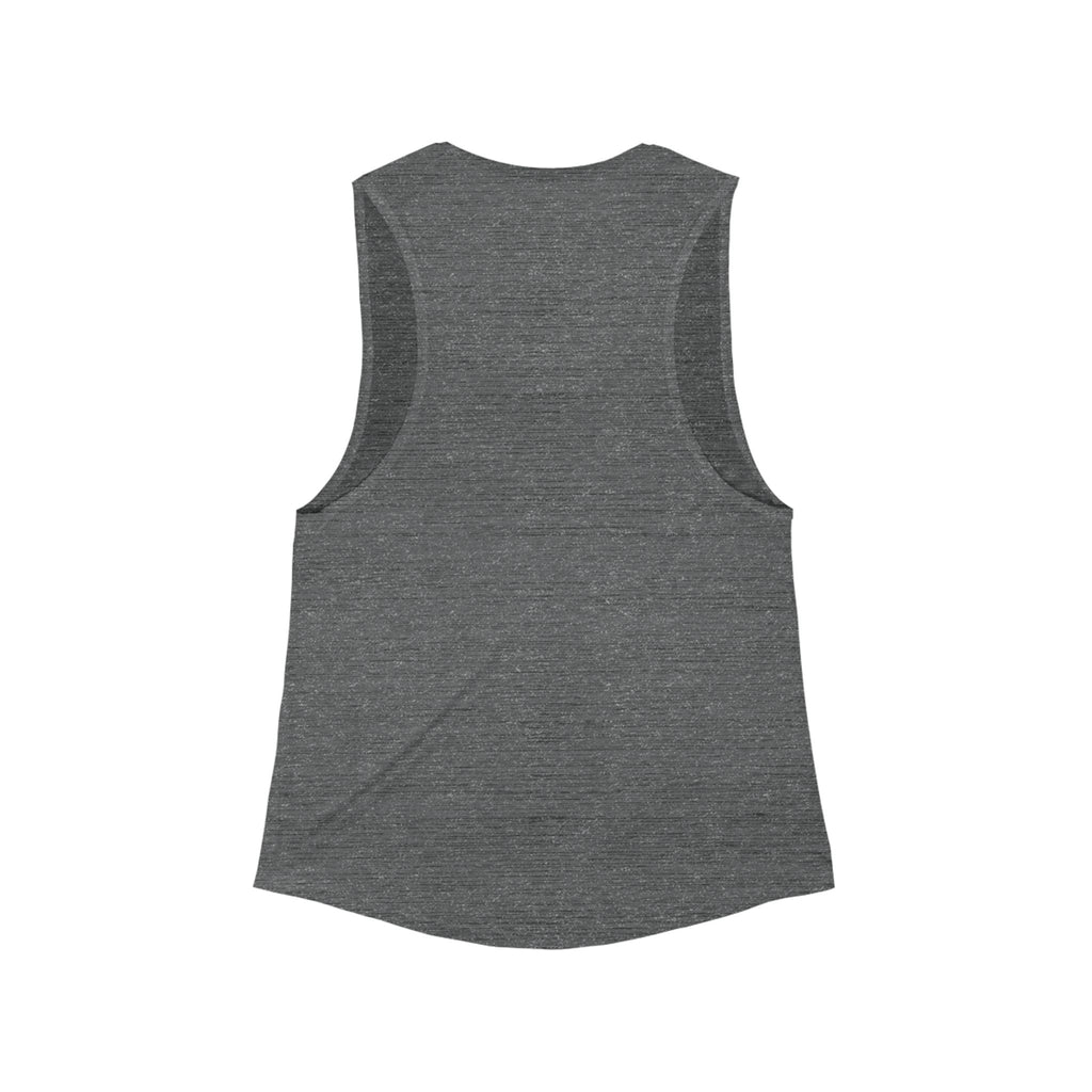 Women's Bee Graphic Muscle Tank — Gold Honeybee Scoop Tank Top