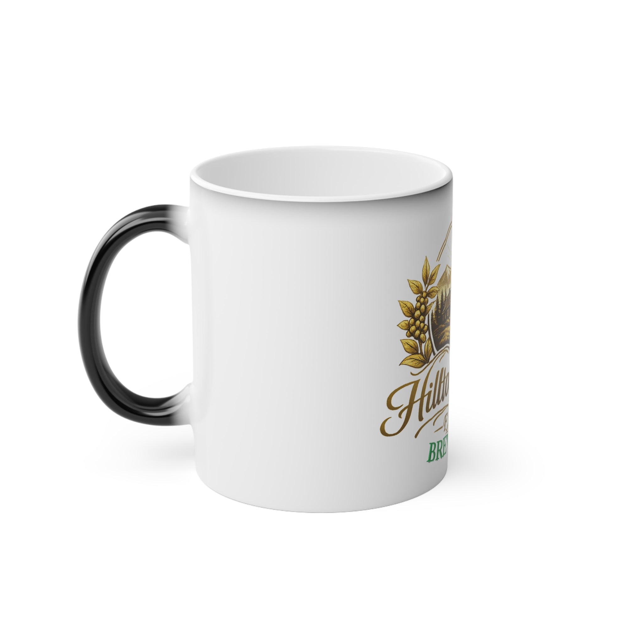 Hilltop Haven Farms Magic Mug — “Brew Happy” Farmhouse Coffee Cup