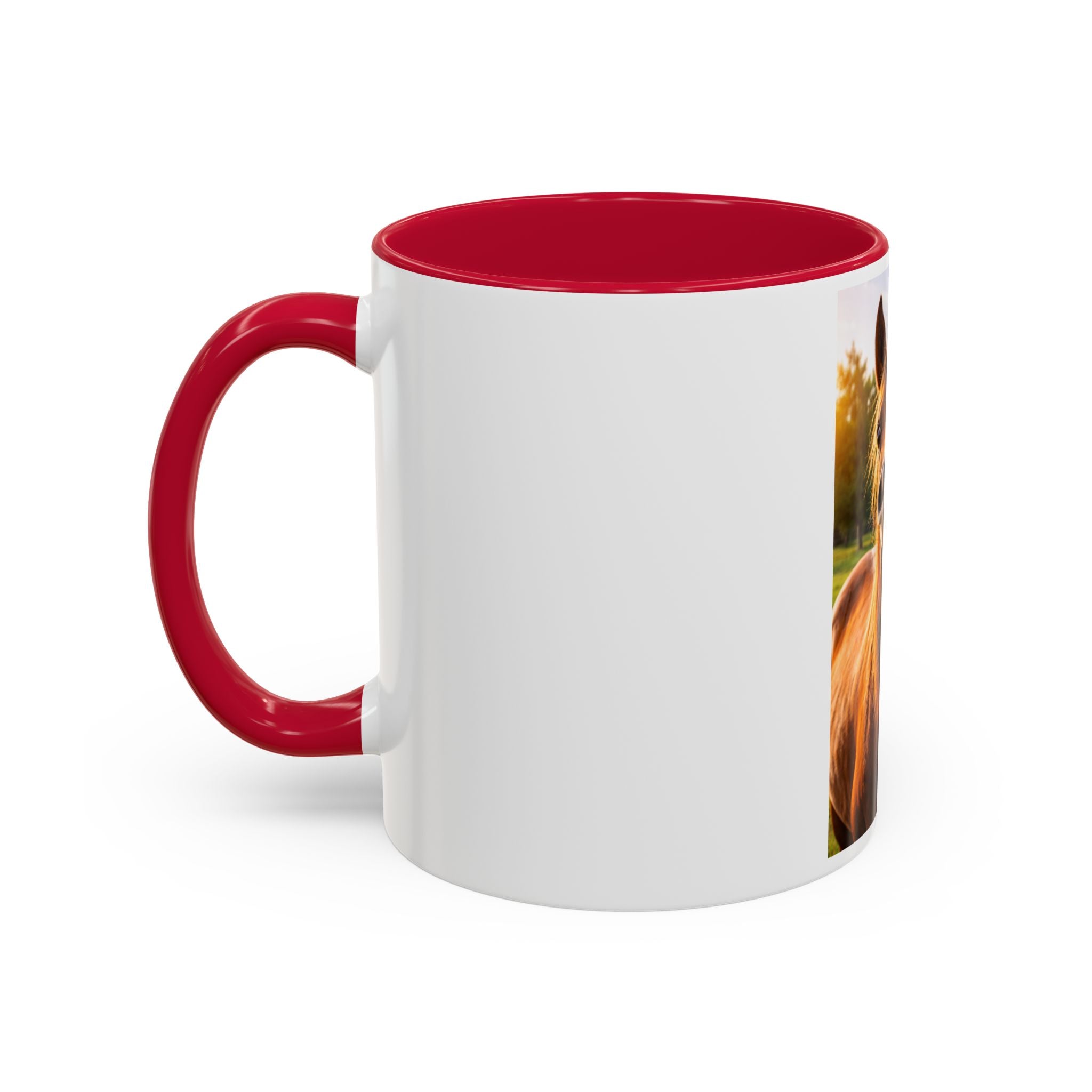 Funny Smiling Horse Coffee Mug – Cute Farm Animal 11oz/15oz Gift