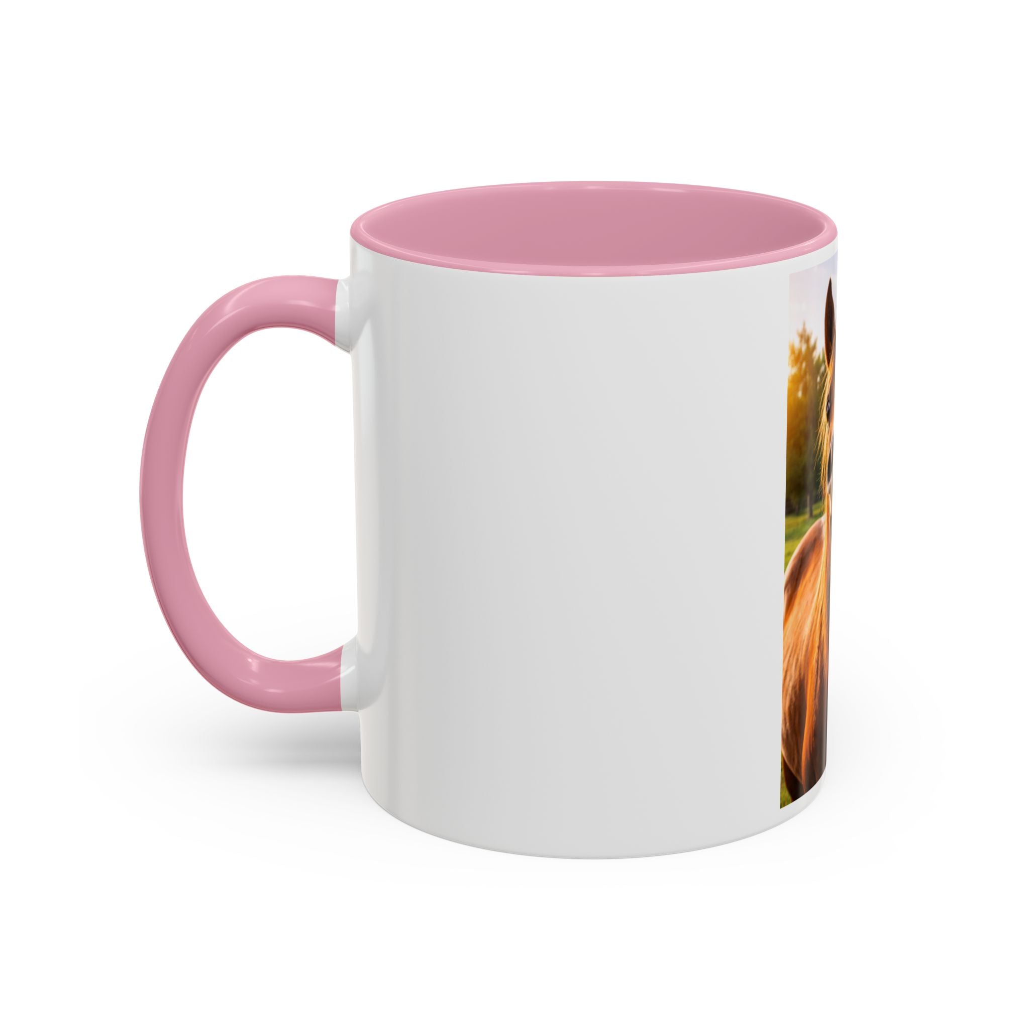 Funny Smiling Horse Coffee Mug – Cute Farm Animal 11oz/15oz Gift