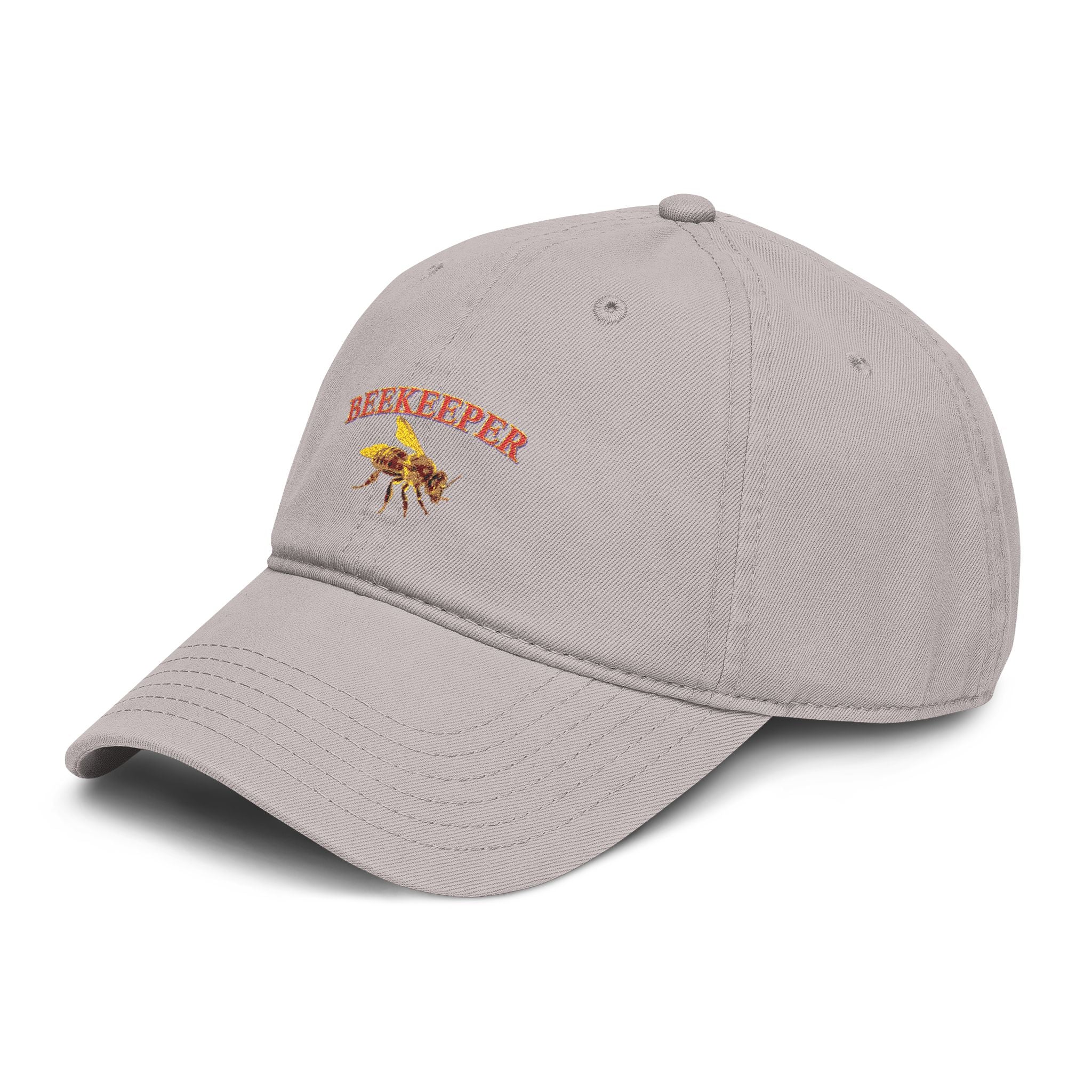 Beekeeper Embroidered Washed Baseball Cap