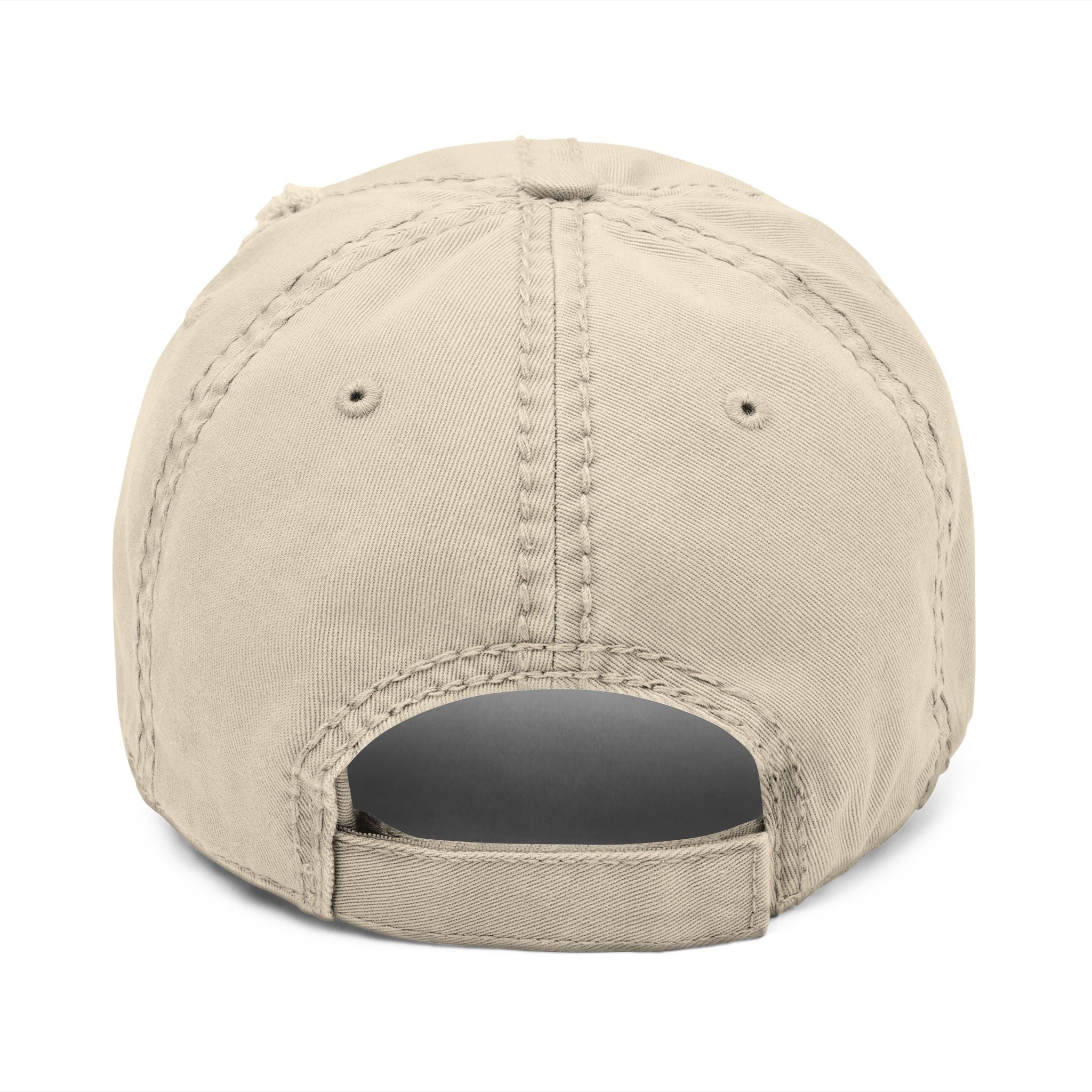 Beekeeper Embroidered Distressed Dad Hat — Vintage Beekeeping Cap