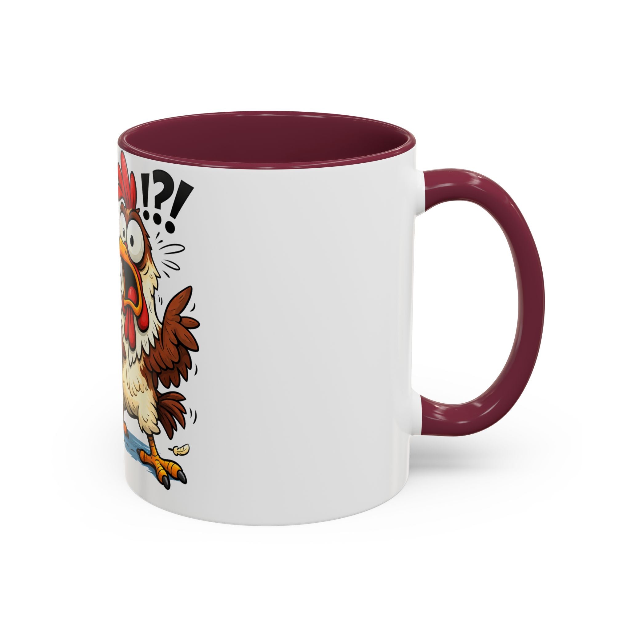 What the Cluck Funny Chicken Mug (11oz/15oz)