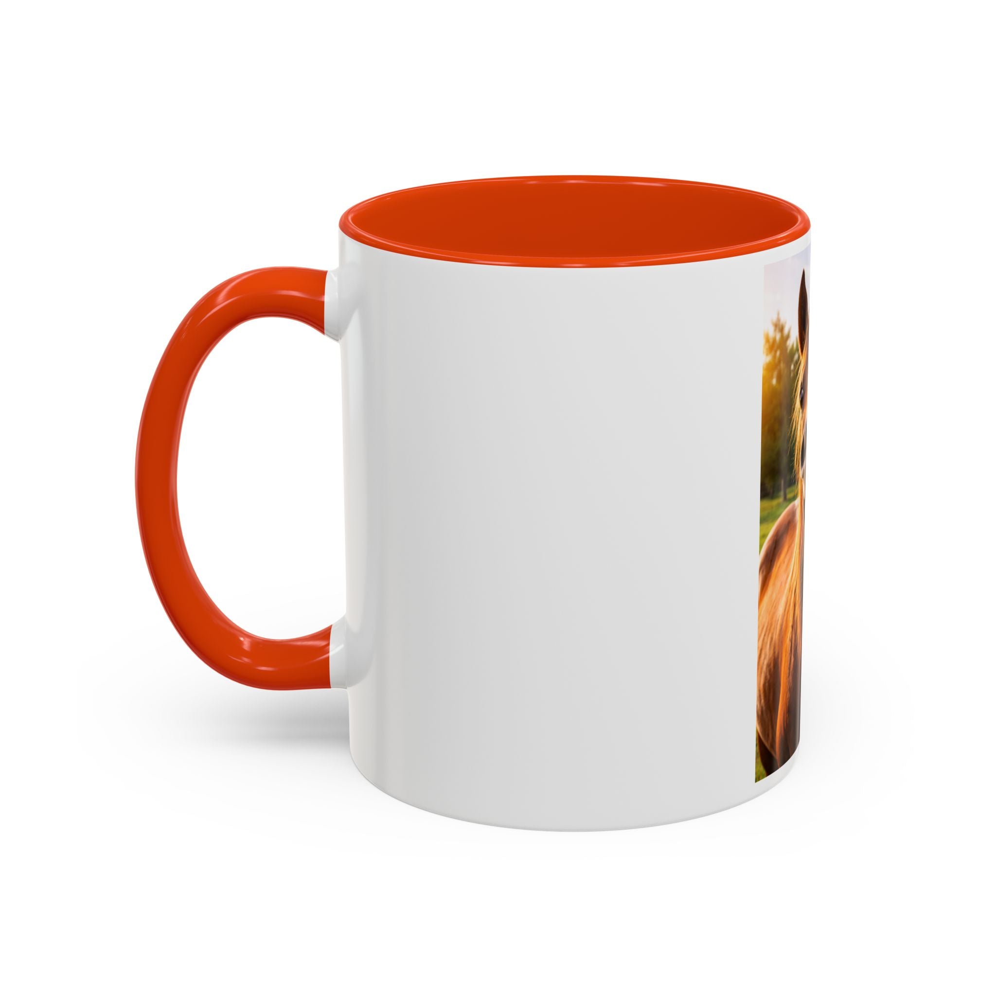 Funny Smiling Horse Coffee Mug – Cute Farm Animal 11oz/15oz Gift