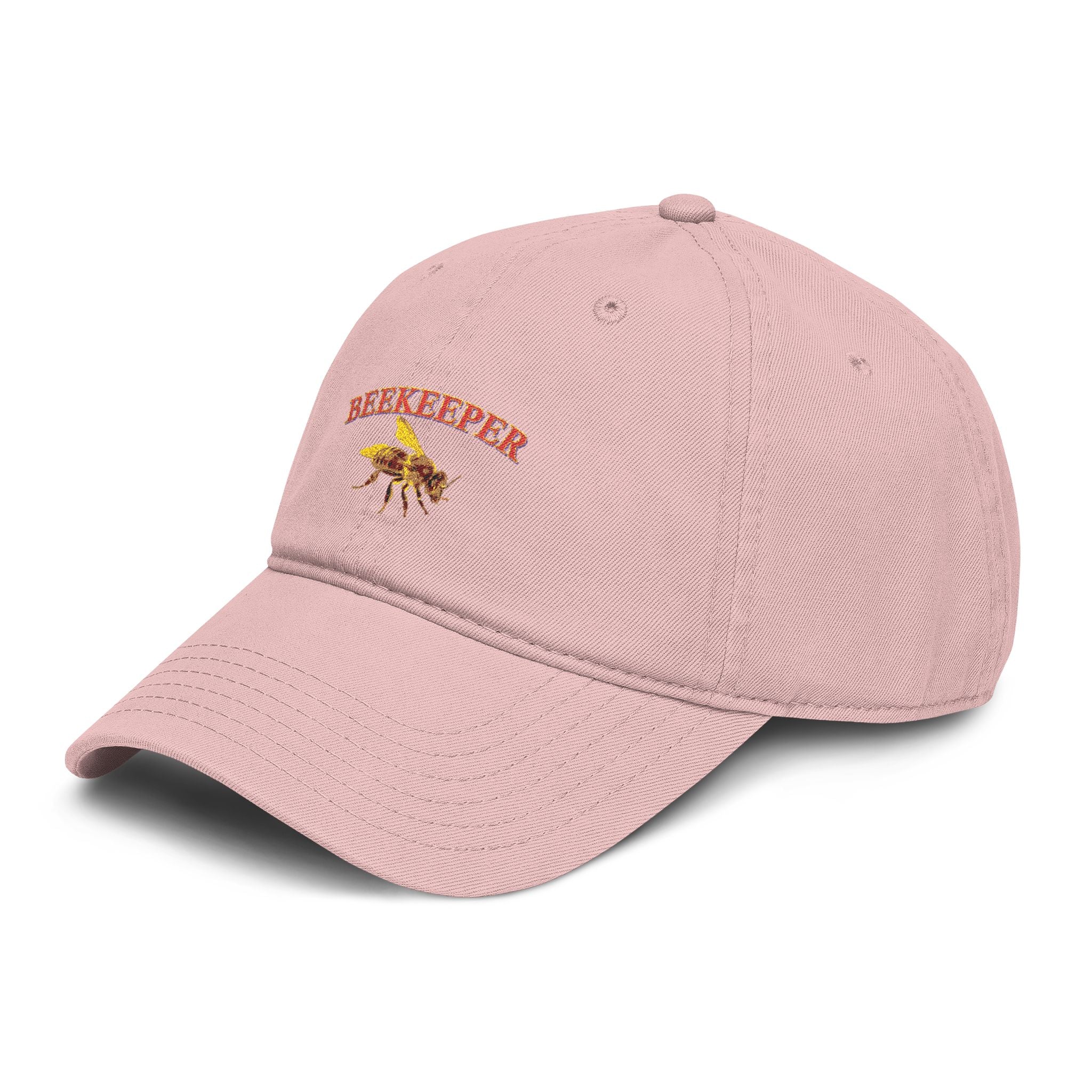 Beekeeper Embroidered Washed Baseball Cap