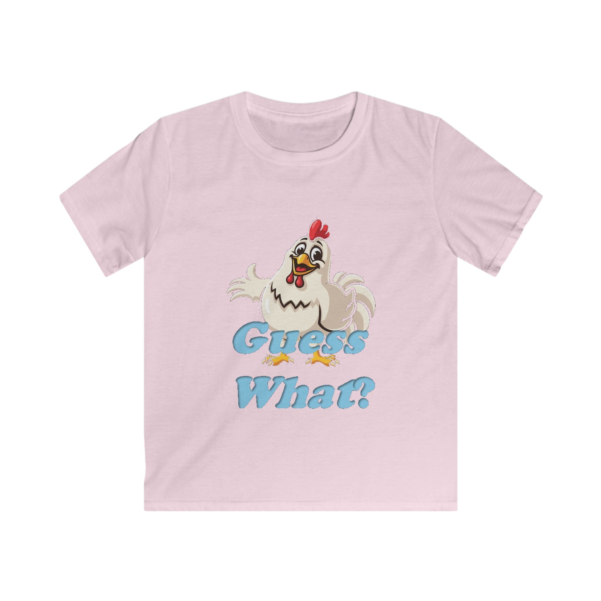 Kids Tee — "Guess What?" "Chicken Butt" Cute Graphic Shirt
